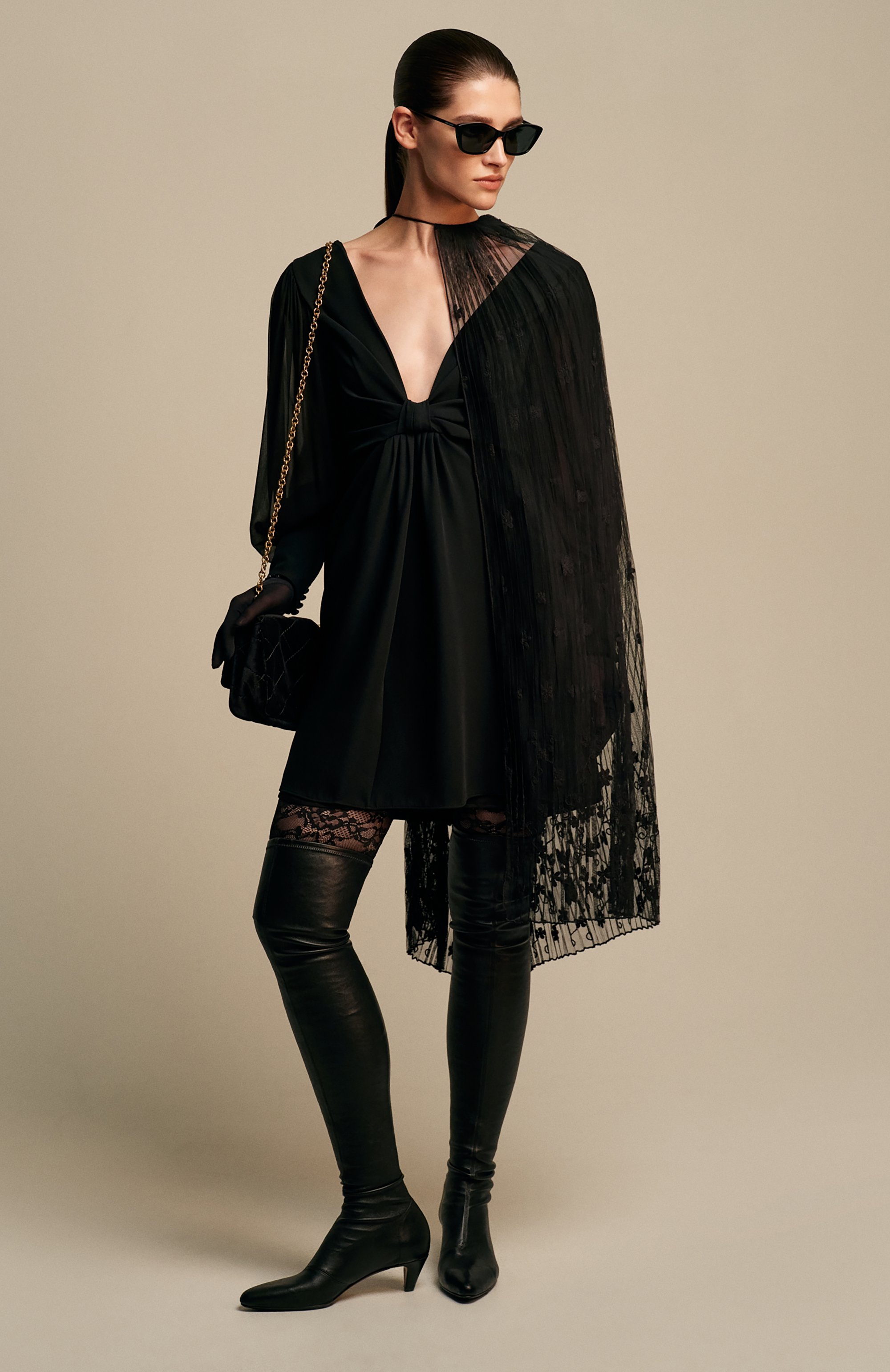 Шелковое платье VALENTINO, арт. 7B3VAG40/1MM, фото 6