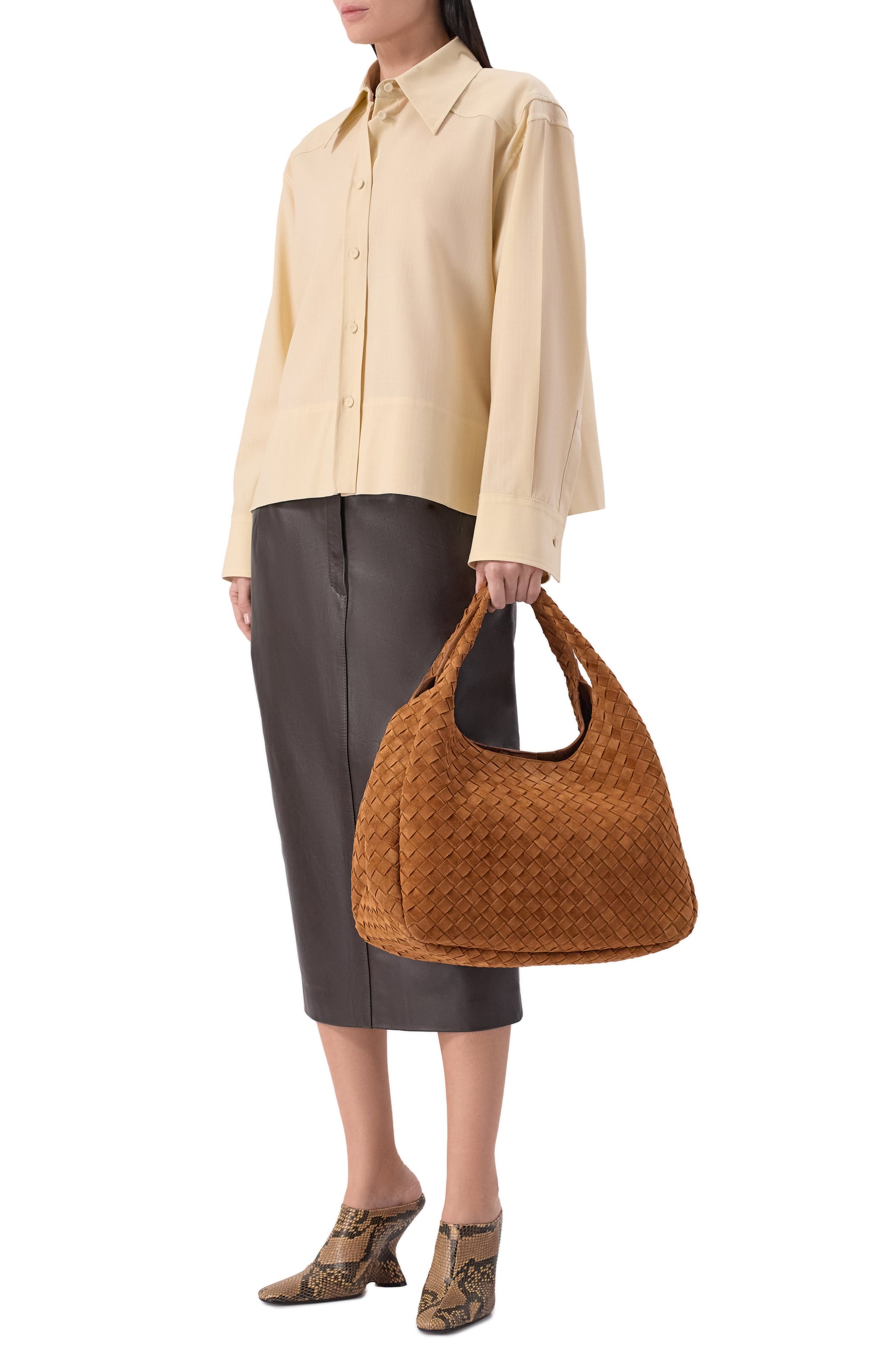 Сумка campana large BOTTEGA VENETA, арт. 844250/V5ZZ0, фото 3