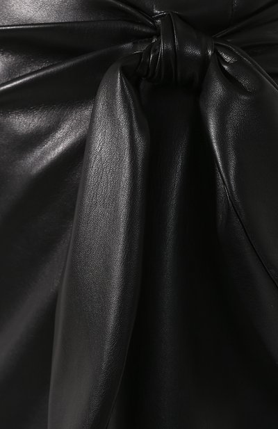 Мини-юбка NANUSHKA, арт. L0WA_BLACK_VEGAN LEATHER, фото 5