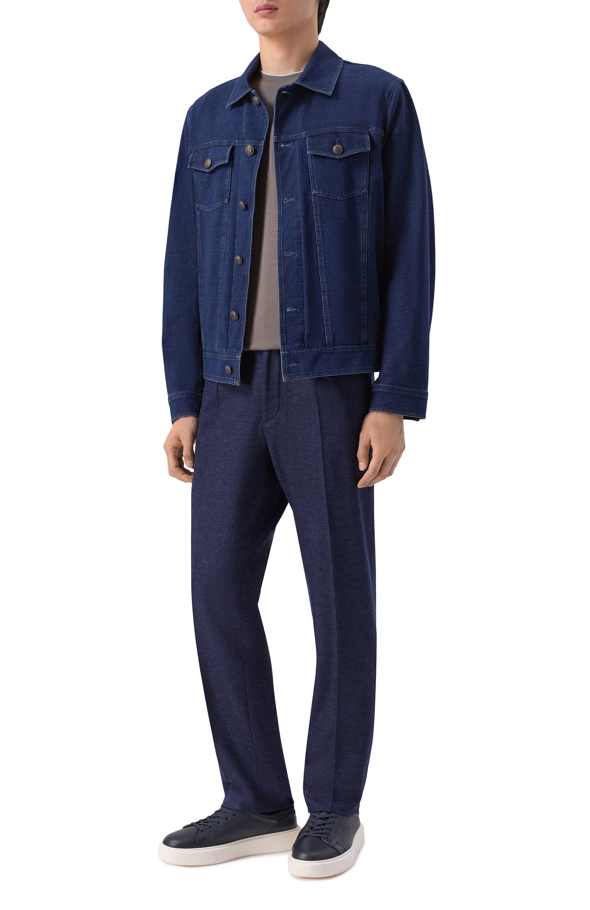 Хлопковая футболка CORNELIANI, арт. 28G571/2A25003, фото 2