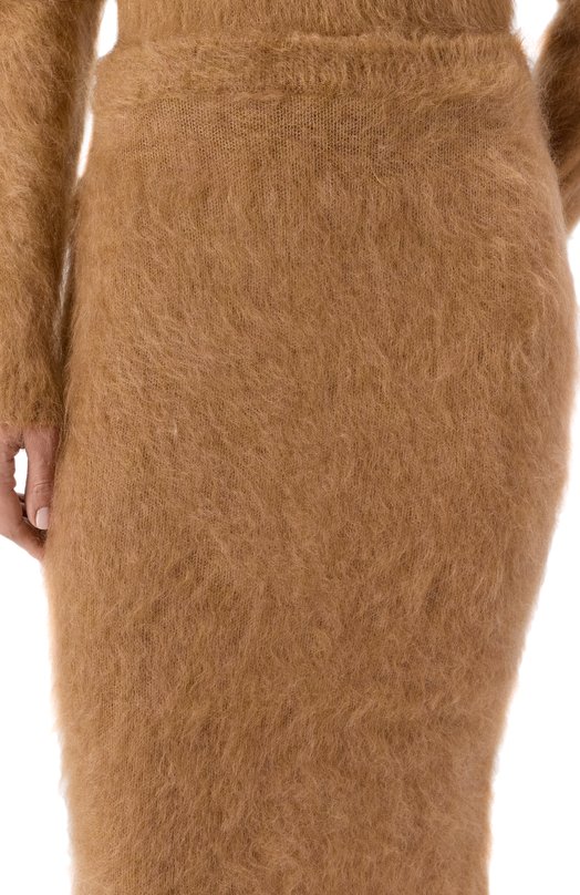 Шерстяная юбка Giuseppe di Morabito 05FW2KND375 05444 Бежевый  05FW2KND375 05444 Фото 5