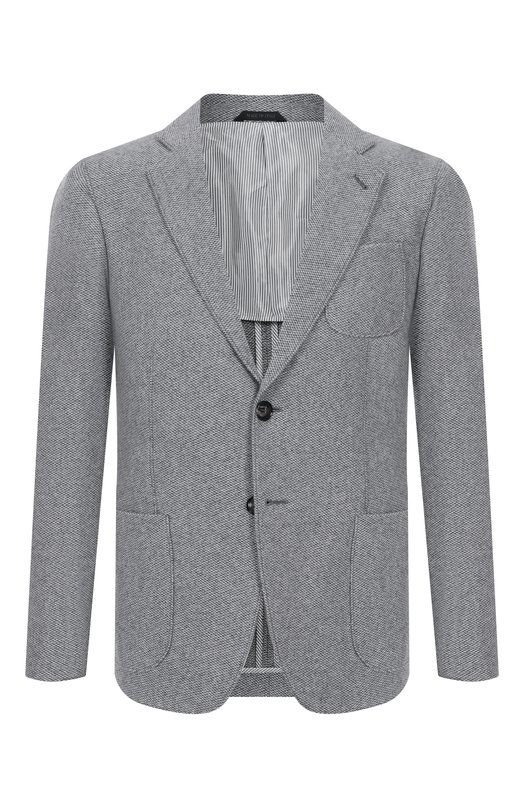Кашемировый пиджак Giorgio Armani GM000140/TE17853 Серый GM000140/TE17853