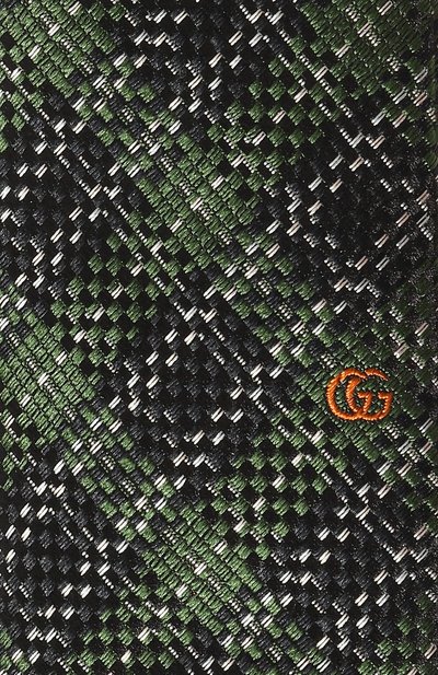 Шелковый галстук GUCCI, арт. 644003 4E002, фото 4