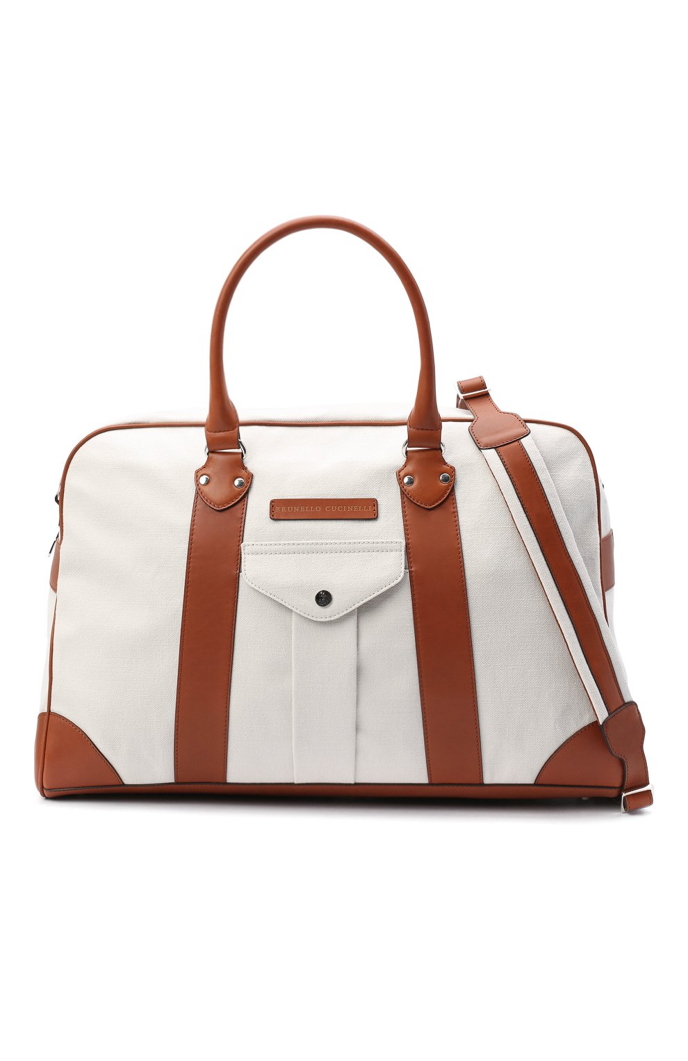 Сумка BRUNELLO CUCINELLI белого цвета по цене 457500 руб., арт. MBTHU394, фото 5 Сумка BRUNELLO CUCINELLI, арт. MBTHU394, фото 5