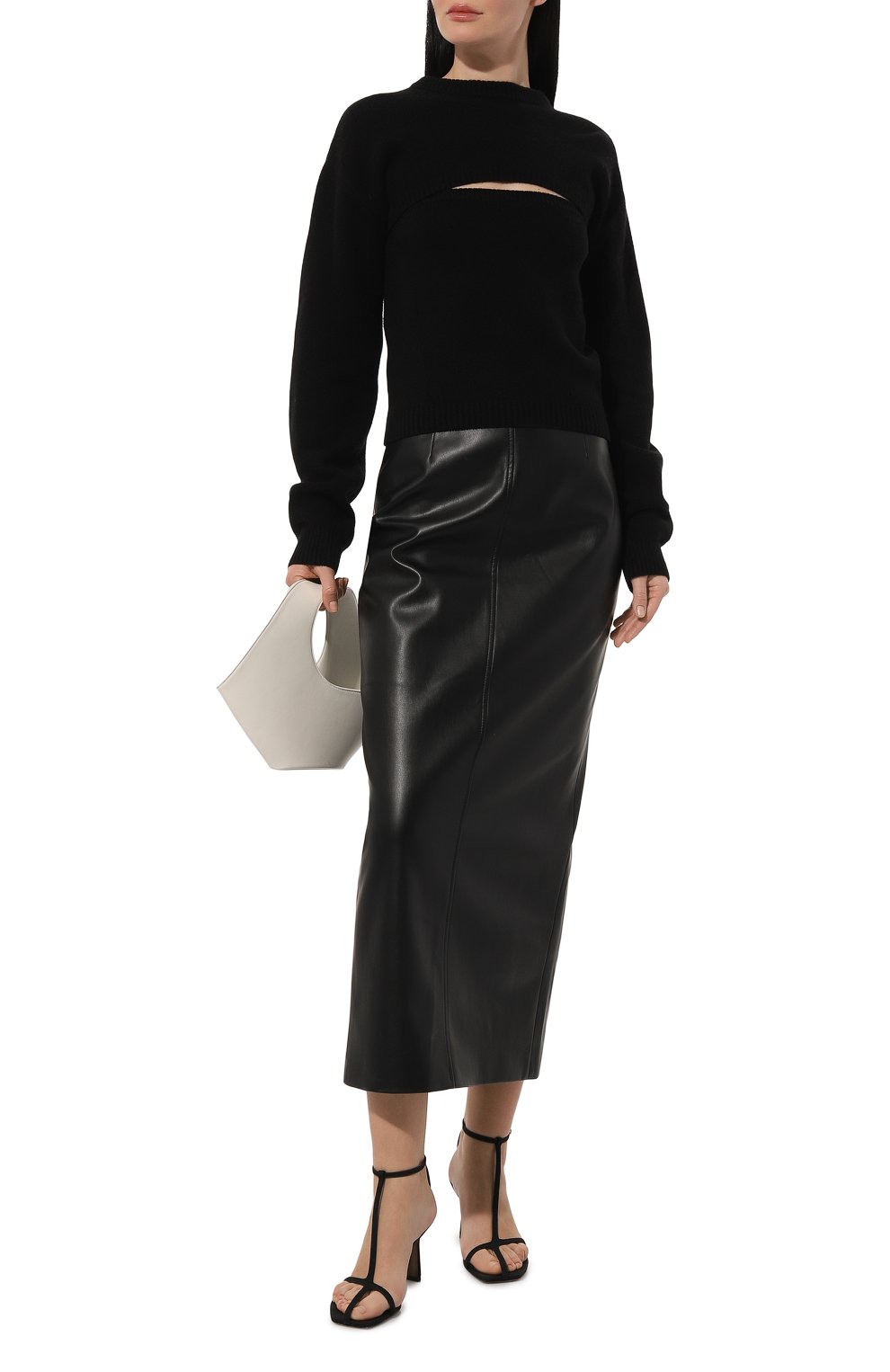 Юбка из экокожи ELLYME, арт. 19053, фото 2