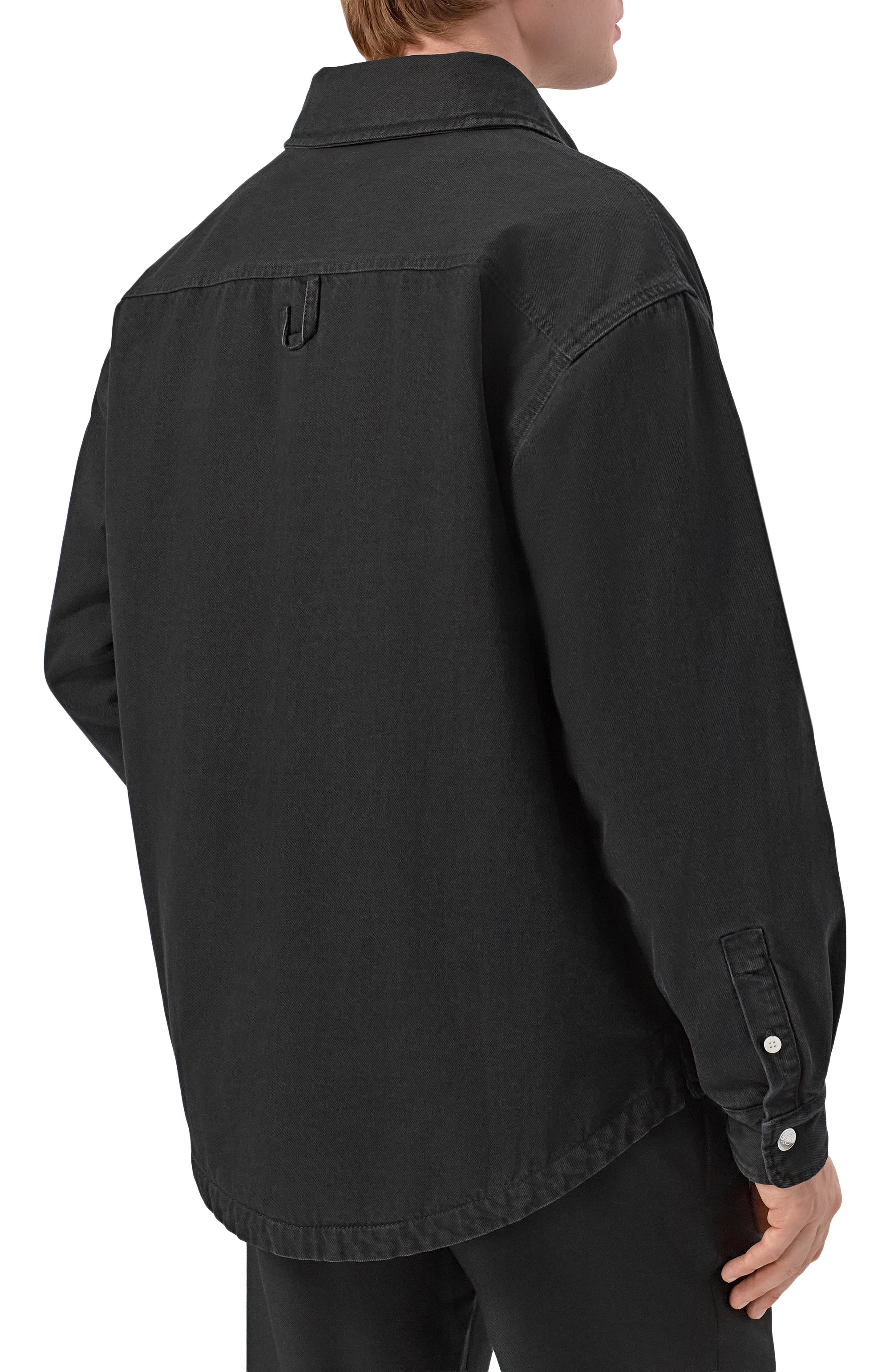 Джинсовая рубашка JACQUEMUS, арт. 25H0UM00115/AD00019, фото 4