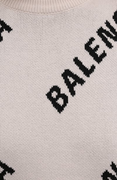 Пуловер из хлопка и шерсти BALENCIAGA, арт. 657401/T3200, фото 5