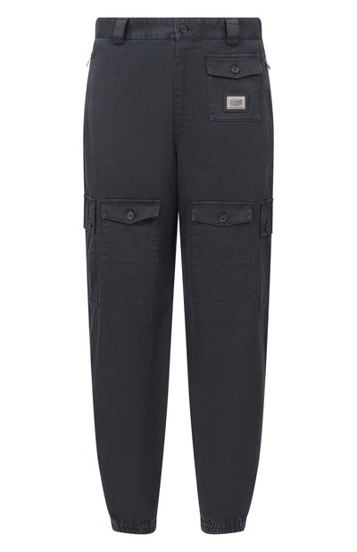 Мужские хлопковые джоггеры DOLCE & GABBANA, арт. GV1VHT/G80V3