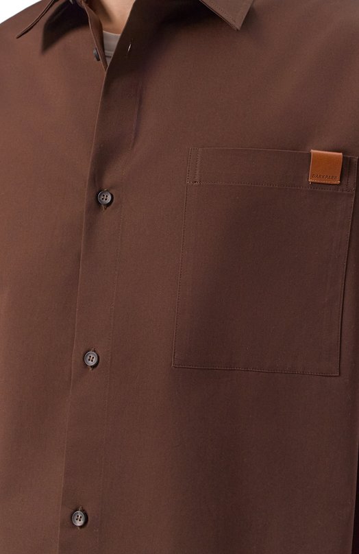 Хлопковая рубашка Darkpark MSH10/FAC150 Коричневый  MSH10/FAC150 Фото 5