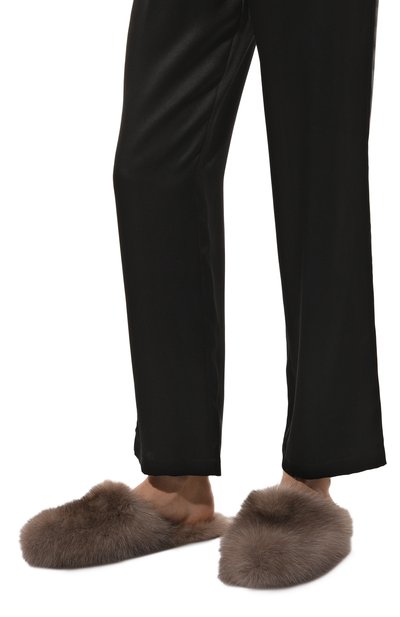 Домашние туфли из соболя BLACK SABLE, арт. BS-24M/PВ, фото 3