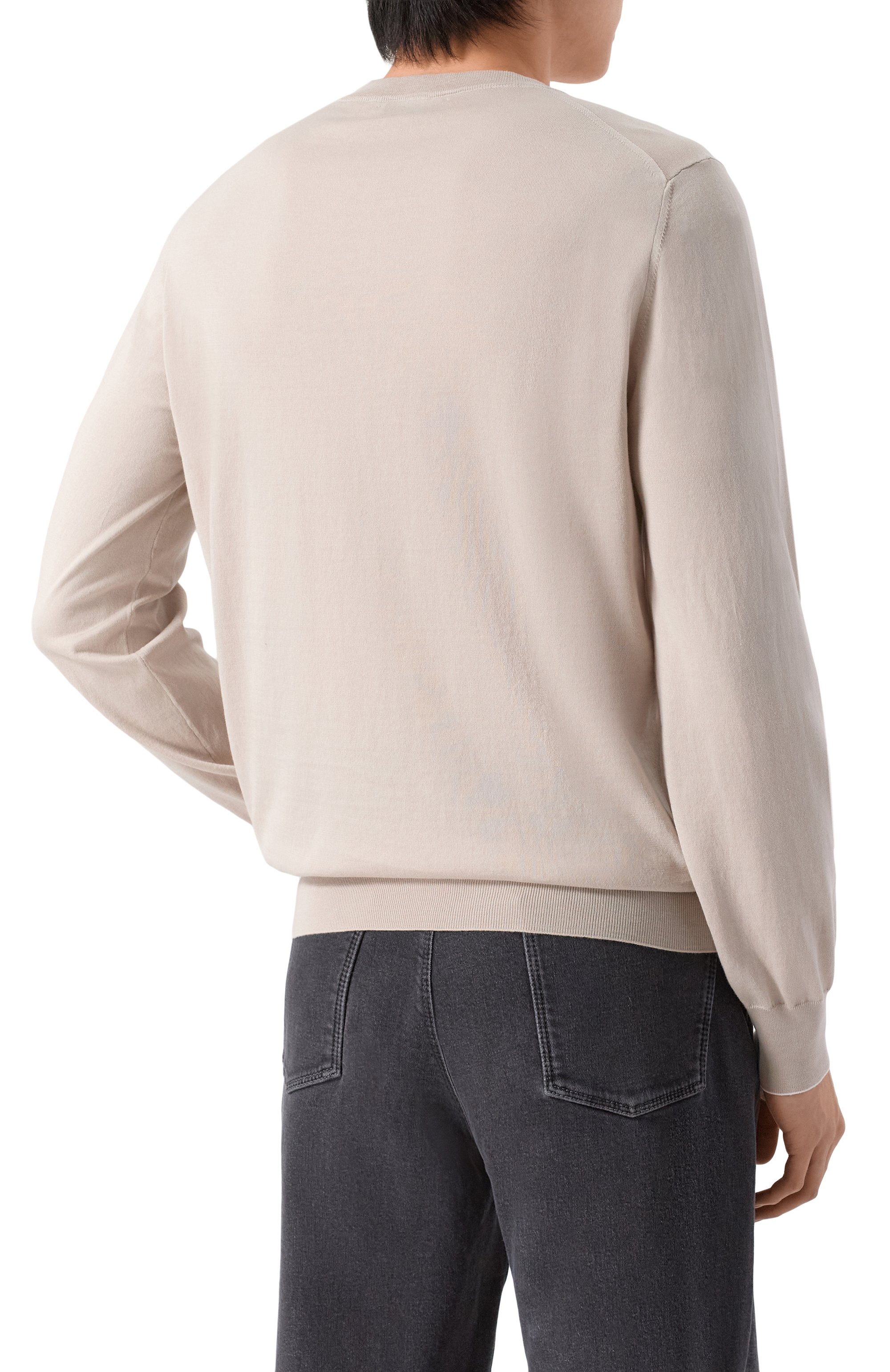 Хлопковый джемпер BRUNELLO CUCINELLI, арт. M2900100, фото 4