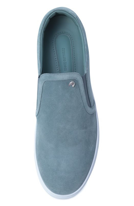 Замшевые слипоны Stefano Ricci UF50_G2283/SDP Зелёный  UF50_G2283/SDP Фото 6