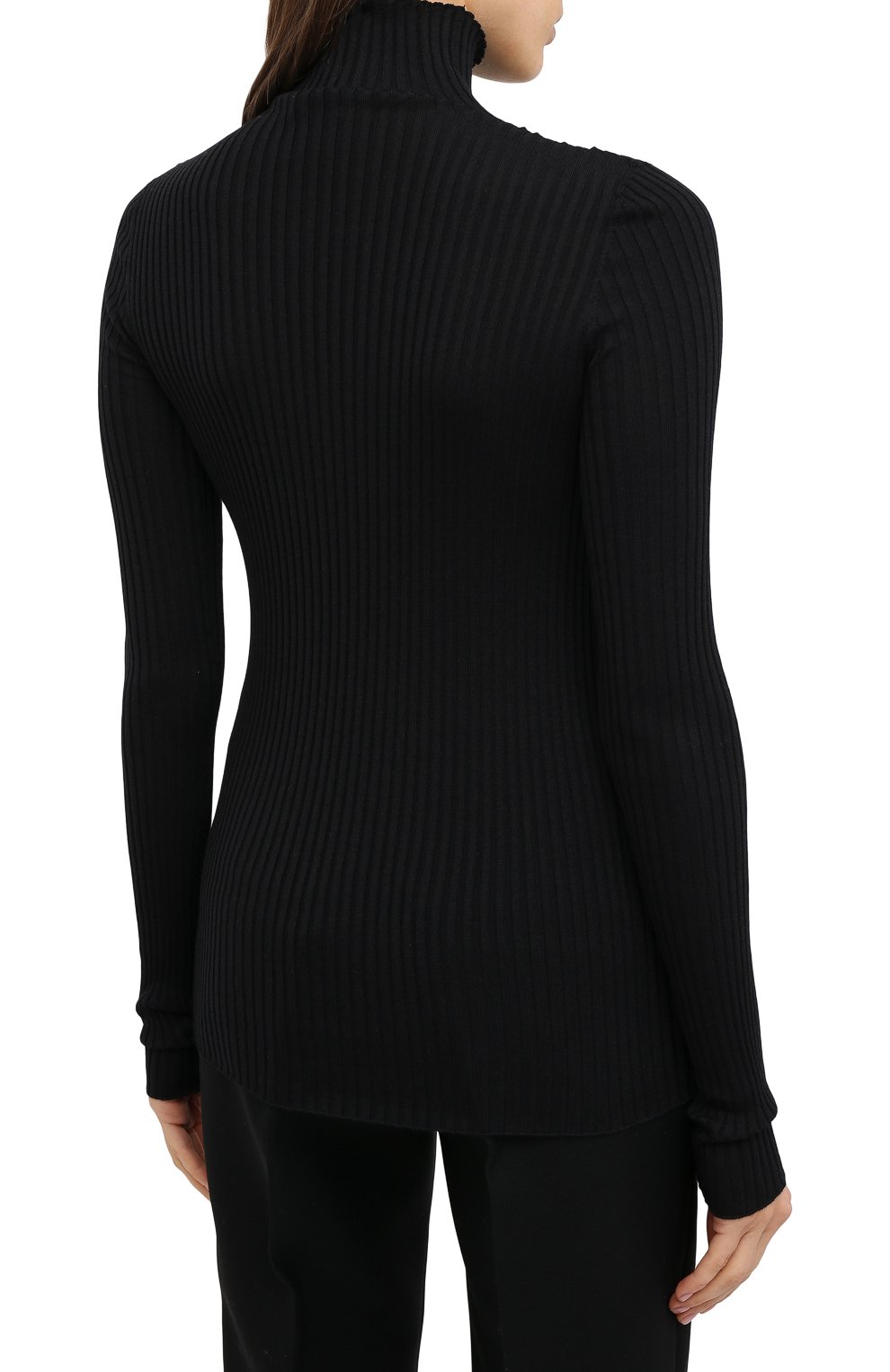 Водолазка из шерсти и шелка JIL SANDER, арт. JPPR754509-WRY21078, фото 4