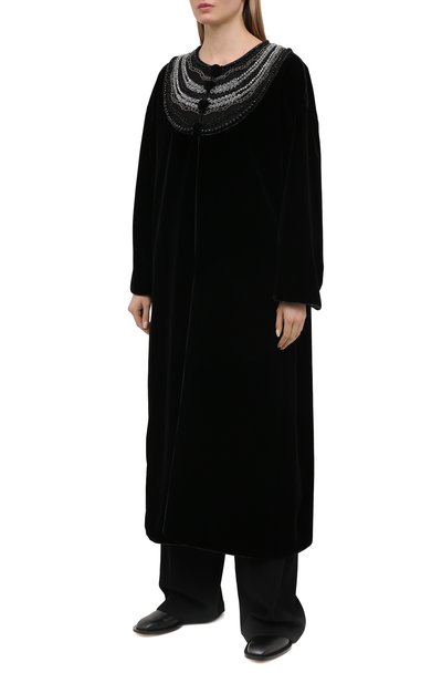 Бархатное пальто GIORGIO ARMANI, арт. 0WH0L06B/T028Q, фото 3