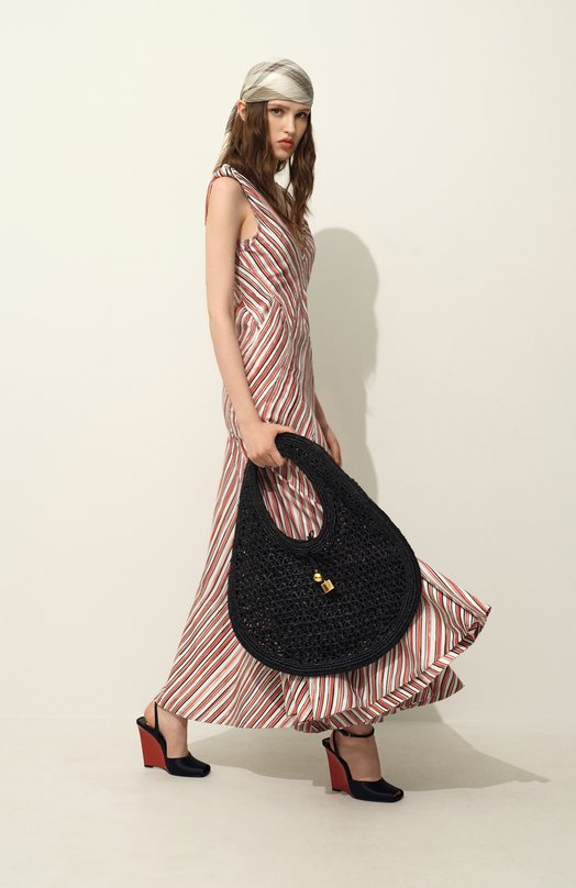 Текстильные туфли Orhand 110 Saint Laurent 818007/9QNA0 Синий  818007/9QNA0 Фото 8