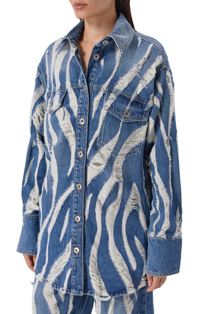 Джинсовая рубашка BLUMARINE, арт. 2J240A, фото 3