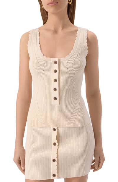 Топ из вискозы YUZEFI, арт. YUZSS25-RW-KN25-32, фото 3