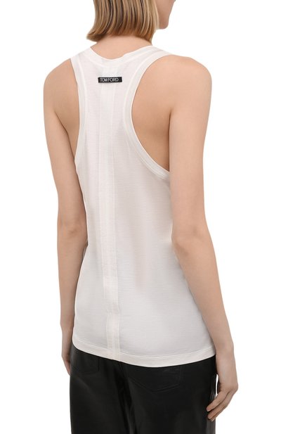 Шелковая майка TOM FORD, арт. TSJ442-FAX835, фото 4