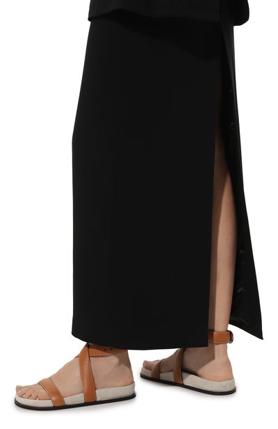 Кожаные сандалии TOTEME, арт. 242-WAS2047-LE0031, фото 3