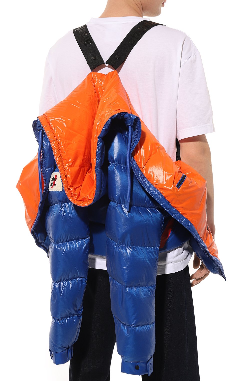 Пуховик AFTER LABEL синего цвета по цене 55200 руб., арт. VERBIER/N025, фото 6 Пуховик AFTER LABEL, арт. VERBIER/N025, фото 6