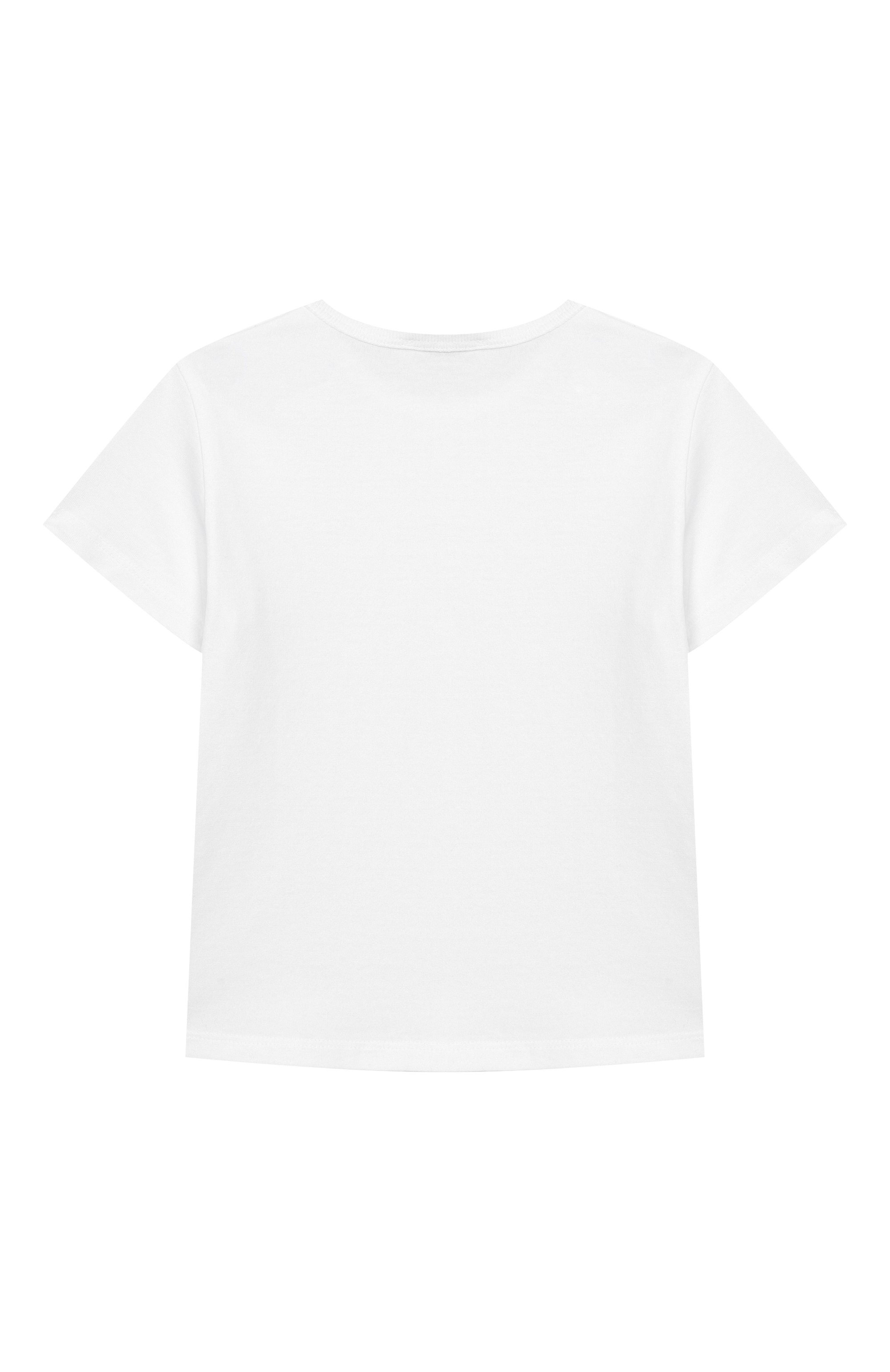 Хлопковая футболка DOLCE & GABBANA, арт. L1JT7T/G7P1T, фото 2