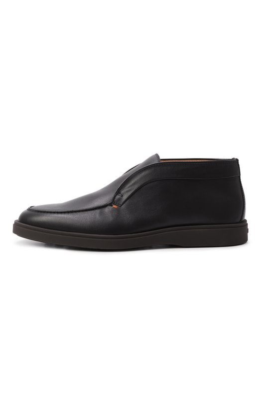 Кожаные ботинки Detroit Santoni MGDG17823SM0GBYP Чёрный  MGDG17823SM0GBYP Фото 4