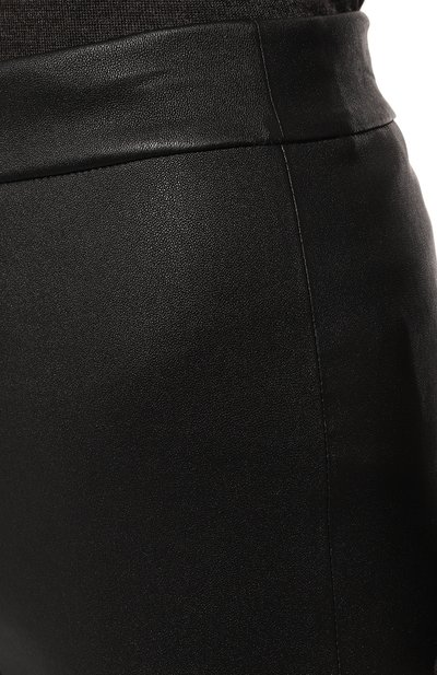 Кожаные брюки со штрипками ALINE, арт. AL120102, фото 5