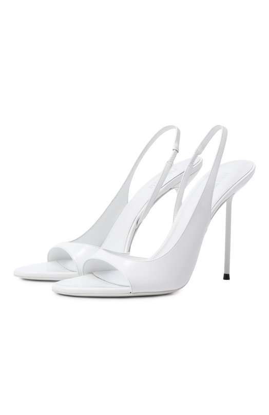 Кожаные босоножки Lidia 105 Paris Texas PX1950/XVN01 Белый PX1950/XVN01