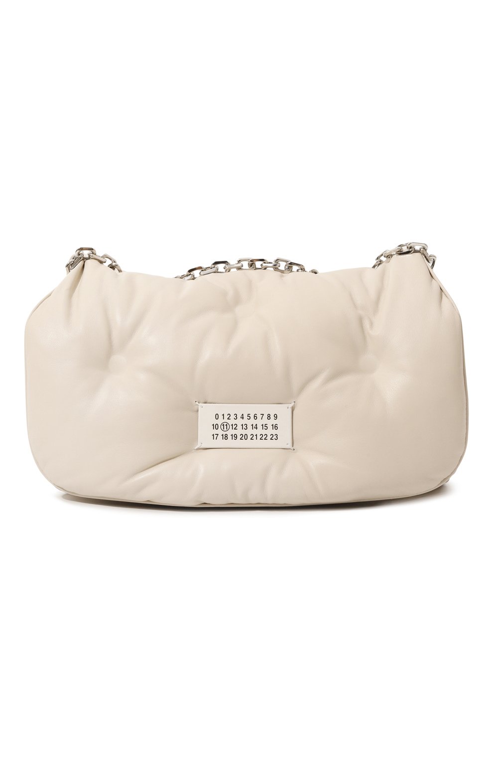 Сумка glam slam MAISON MARGIELA кремового цвета по цене 238500 руб., арт. S56WG0169/P4300, фото 1 Сумка glam slam MAISON MARGIELA, арт. S56WG0169/P4300, фото 1