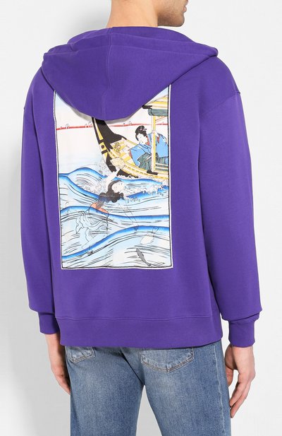 Хлопковая толстовка KENZO, арт. FA55BL7704ME, фото 4