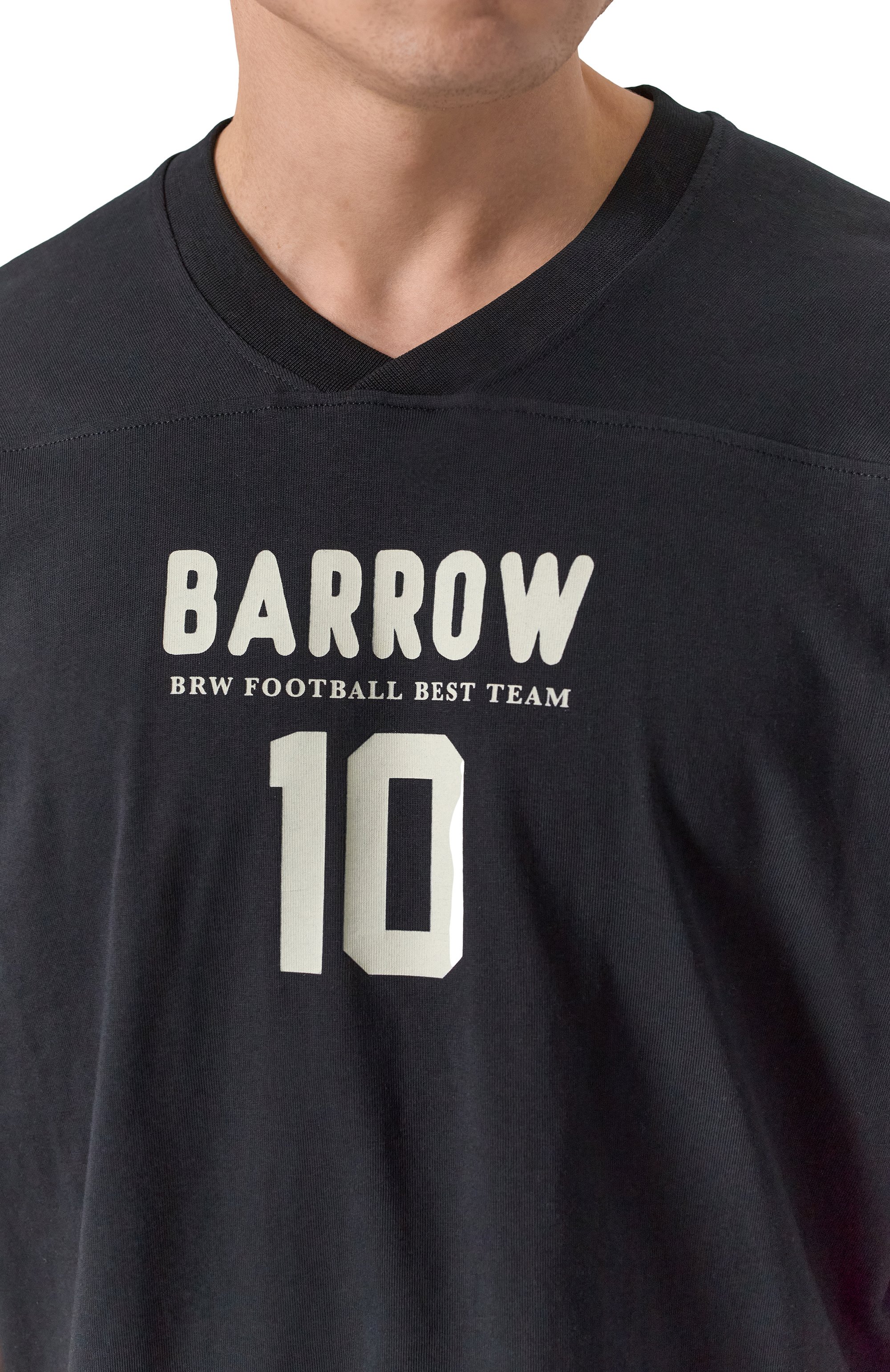 Хлопковая футболка BARROW, арт. S5BWMATH022, фото 5