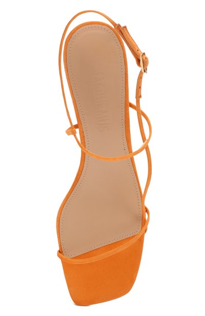 Замшевые босоножки manosque JACQUEMUS, арт. 201F006/80700, фото 5