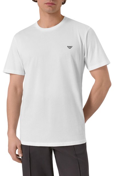 Хлопковая футболка EMPORIO ARMANI, арт. EM000574/AF12331, фото 3