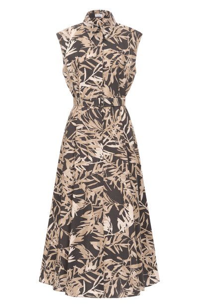 Женское хлопковое платье BRUNELLO CUCINELLI, арт. ML900A5286