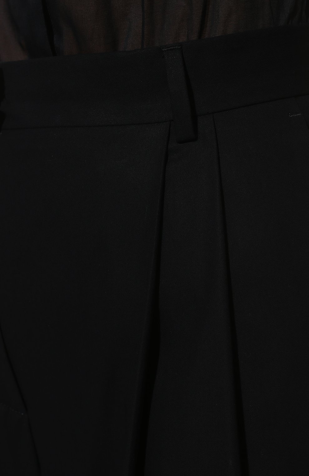 Хлопковые брюки DRIES VAN NOTEN темно-синего цвета по цене 57000 руб., арт. 221-010929-4284, фото 5 Хлопковые брюки DRIES VAN NOTEN, арт. 221-010929-4284, фото 5