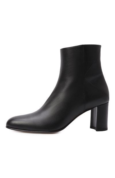 Кожаные ботильоны KITON, арт. D59823K0905F01, фото 4