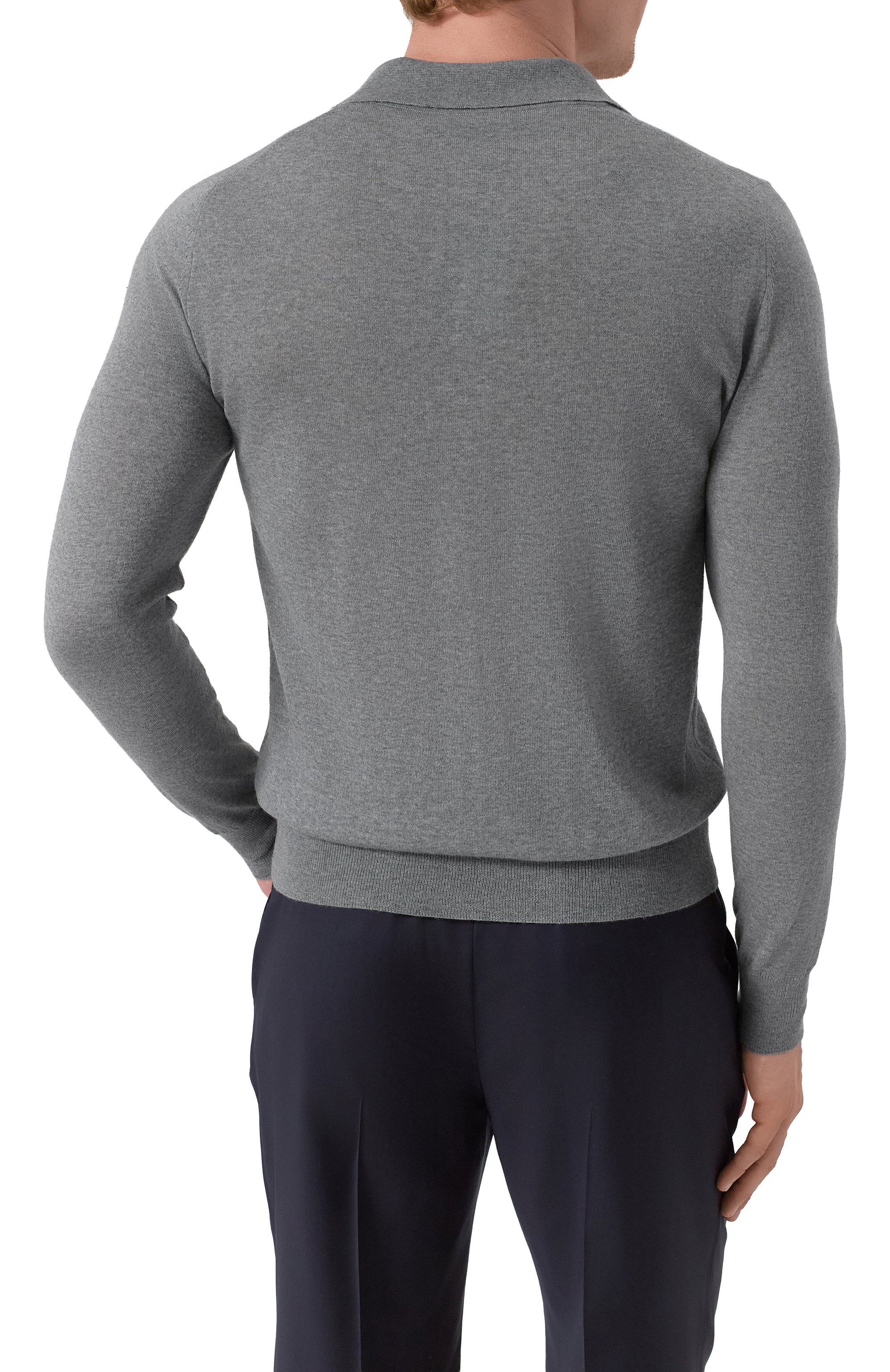 Шерстяное поло CANALI, арт. C0017/MK01149, фото 4