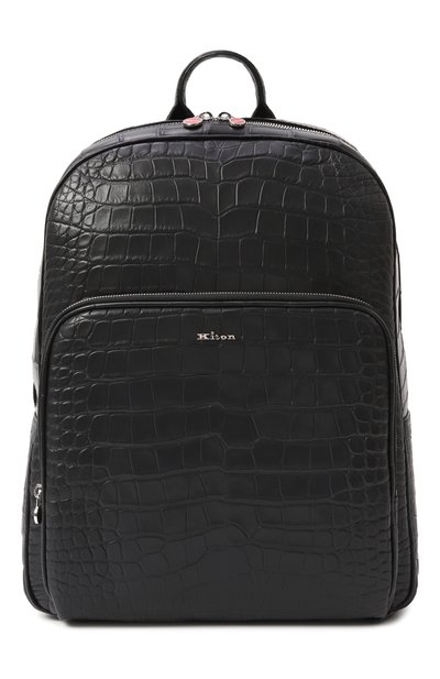 Мужской рюкзак из кожи аллигатора KITON, арт. UBA0008N0106801003