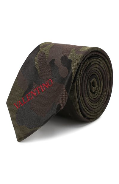 Шелковый галстук VALENTINO, арт. TY2EV195HCR, фото 1