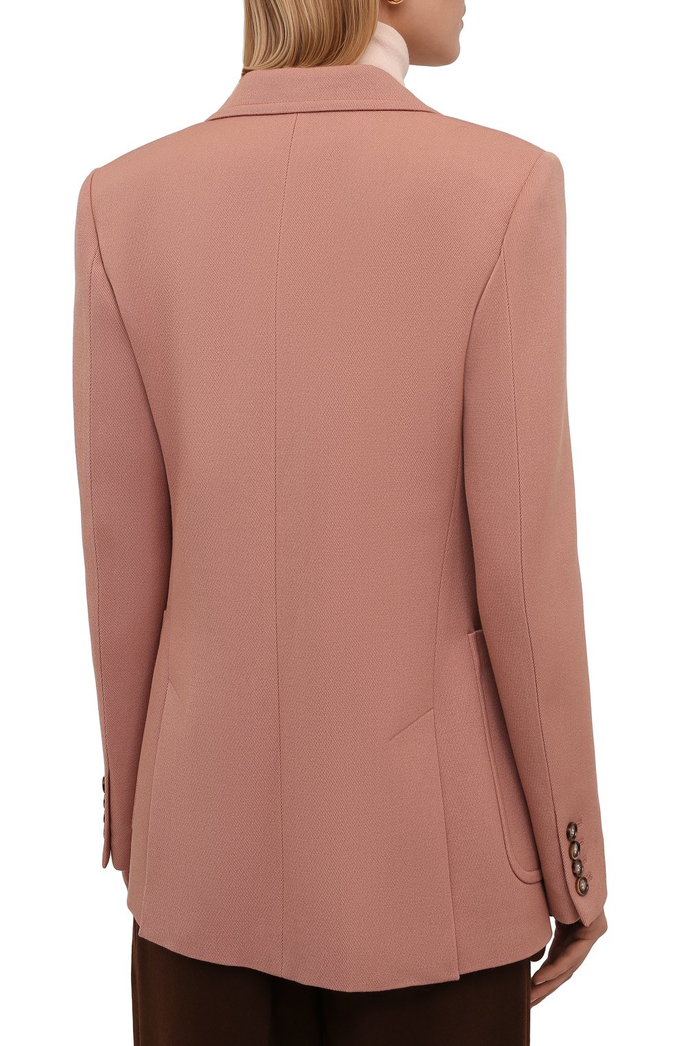 Шерстяной жакет VICTORIA BECKHAM, арт. 1521WJK002866B, фото 4