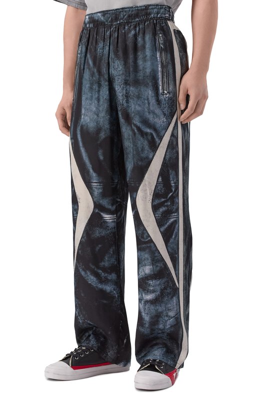 Брюки из вискозы Diesel A21039/0BMCZ Серый  A21039/0BMCZ Фото 3