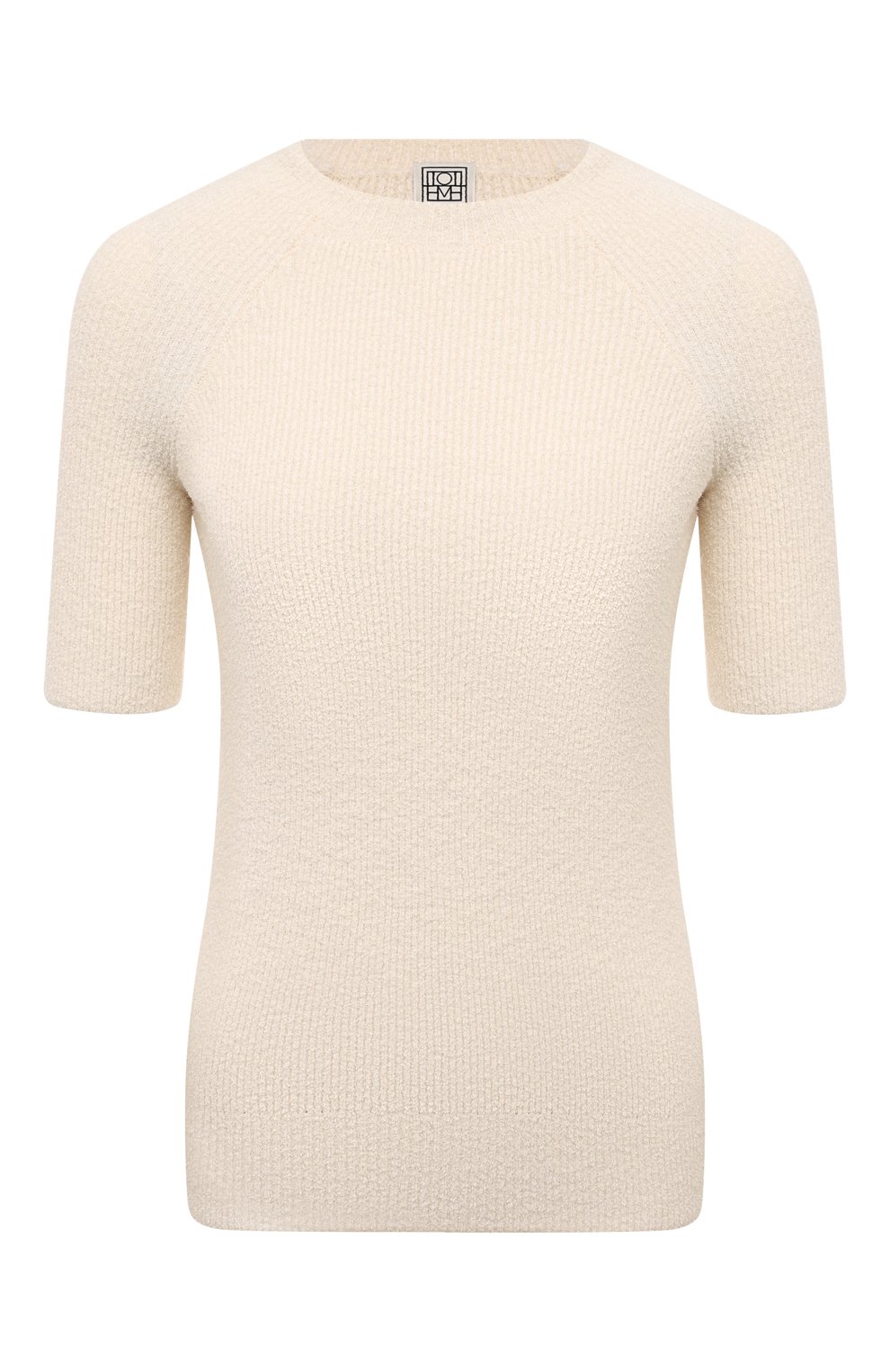 Хлопковый пуловер TOTEME, арт. 242-WRT2204-YA0043, фото 1