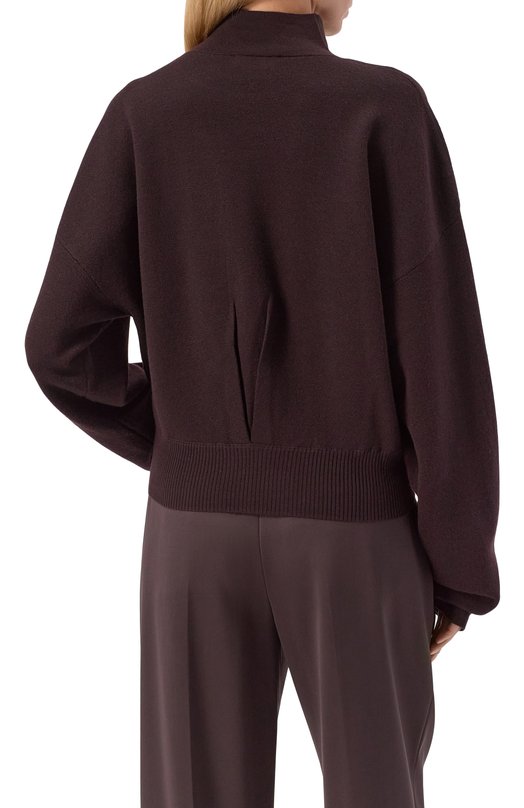 Шерстяной свитер Jacob Lee WCS2070AW25BW Коричневый  WCS2070AW25BW Фото 4