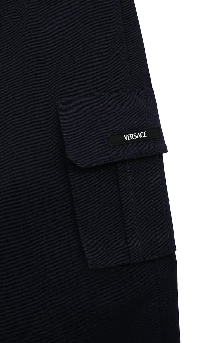 Хлопковые брюки VERSACE, арт. 1002266/1A06498/4A-6A, фото 1