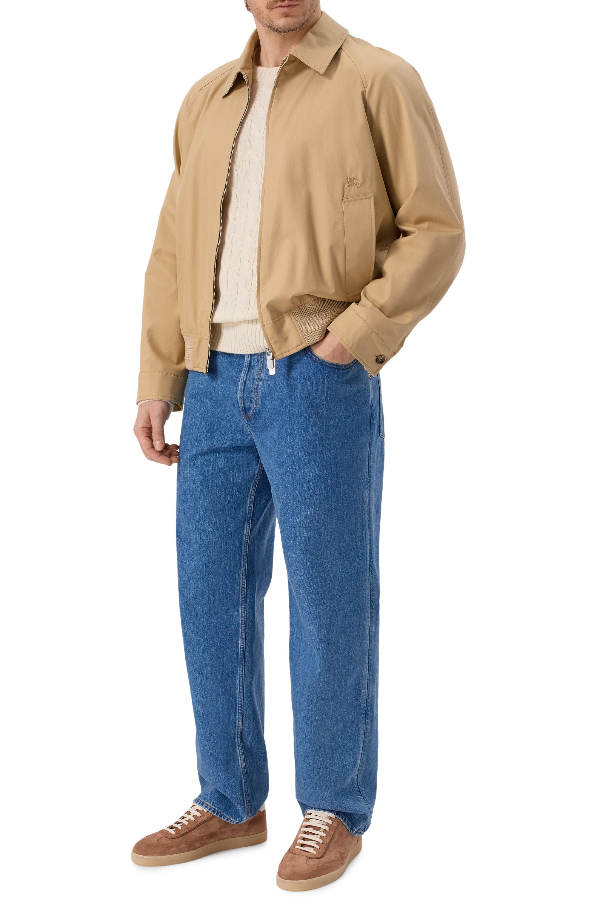 Свитер из кашемира и шерсти SPORTY AND RICH, арт. WS08765302WH37, фото 2