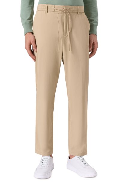 Брюки BOSS бежевого цвета по цене 23950 руб., арт. 50538640, фото 3 Брюки BOSS, арт. 50538640, фото 3