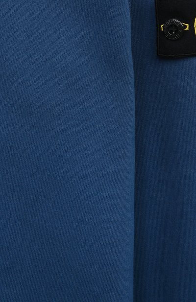 Хлопковая толстовка STONE ISLAND синего цвета по цене 19500 руб., арт. 61020/14, фото 3 Хлопковая толстовка STONE ISLAND, арт. 61020/14, фото 3