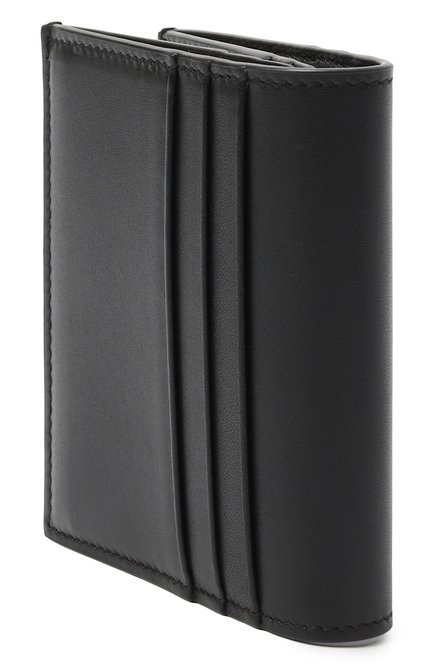 Мужской кожаный футляр для кредитных карт SAINT LAURENT, арт. 821387/0U9CE