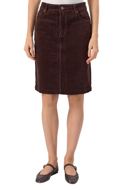 Вельветовая юбка 12 STOREEZ, арт. 134483, фото 3