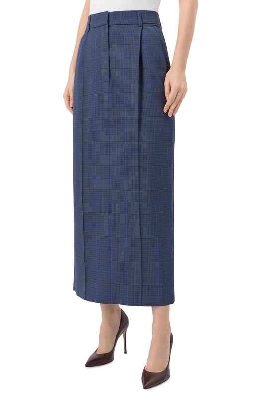 Юбка Lesyanebo LN05H-1038_MAE Синий  LN05H-1038_MAE Фото 3